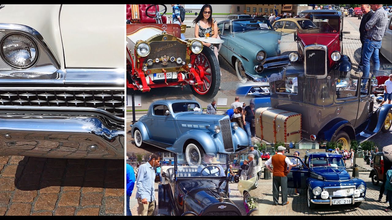 Veteranbilar - Motorhistoriska Dagen G&ouml;teborg 2018