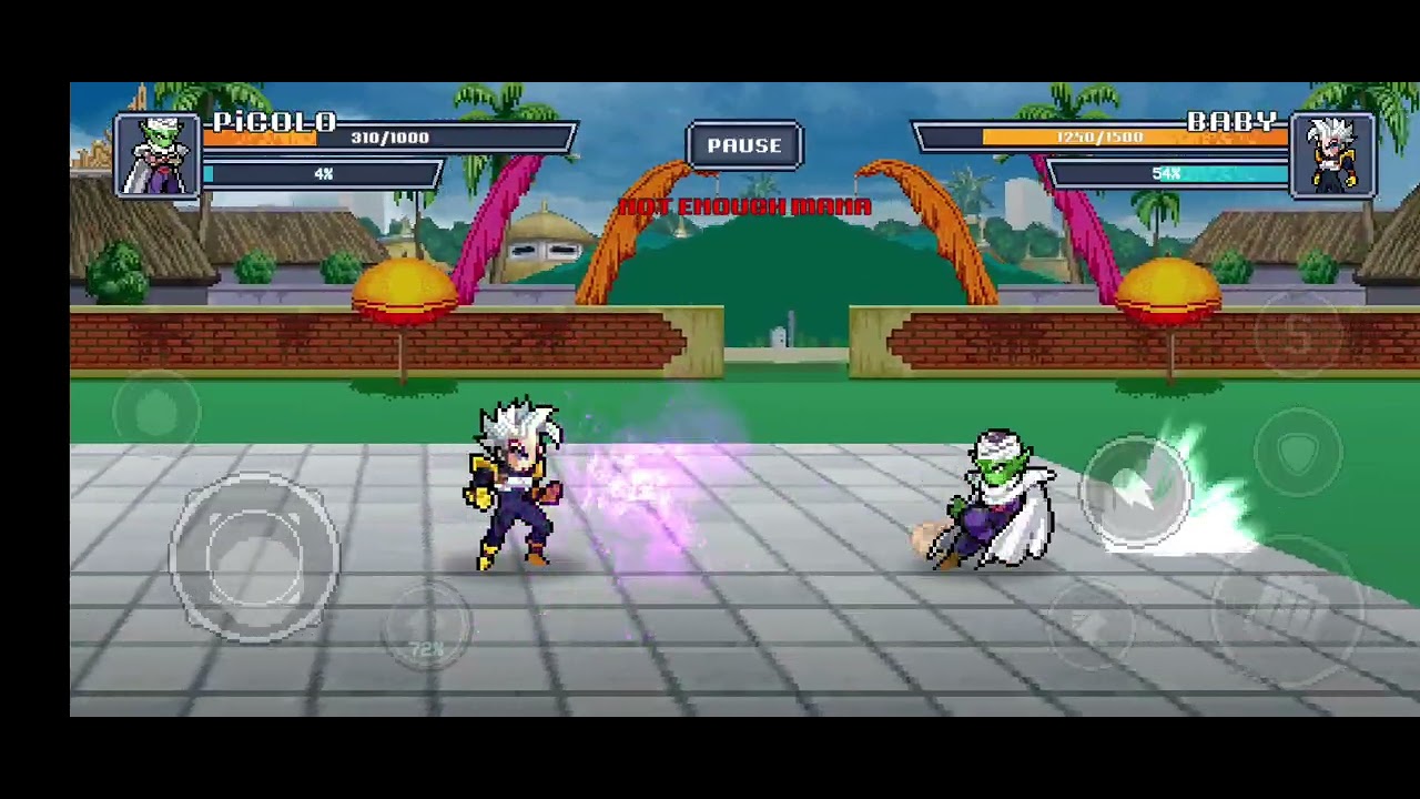 Picoro vs baby dragón ball 