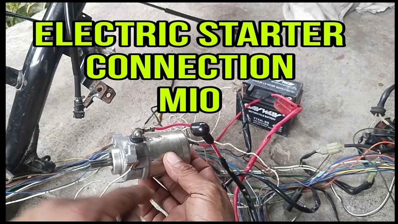 ELECTRIC STARTER CONNECTION Mio i125, Mio Soul || WIRINGS CONNECTION (PART 2)