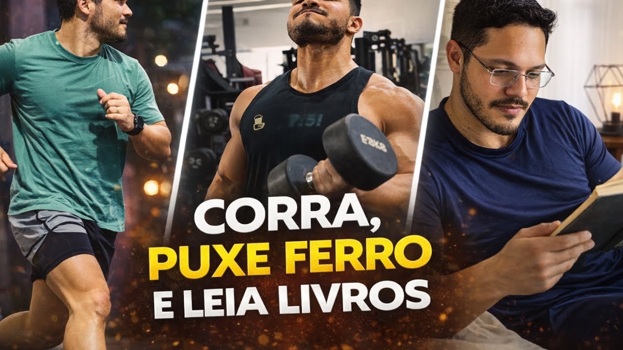 Como BLINDAR SUA SAÚDE: Por que Correr, Treinar e Ler mudam tudo
