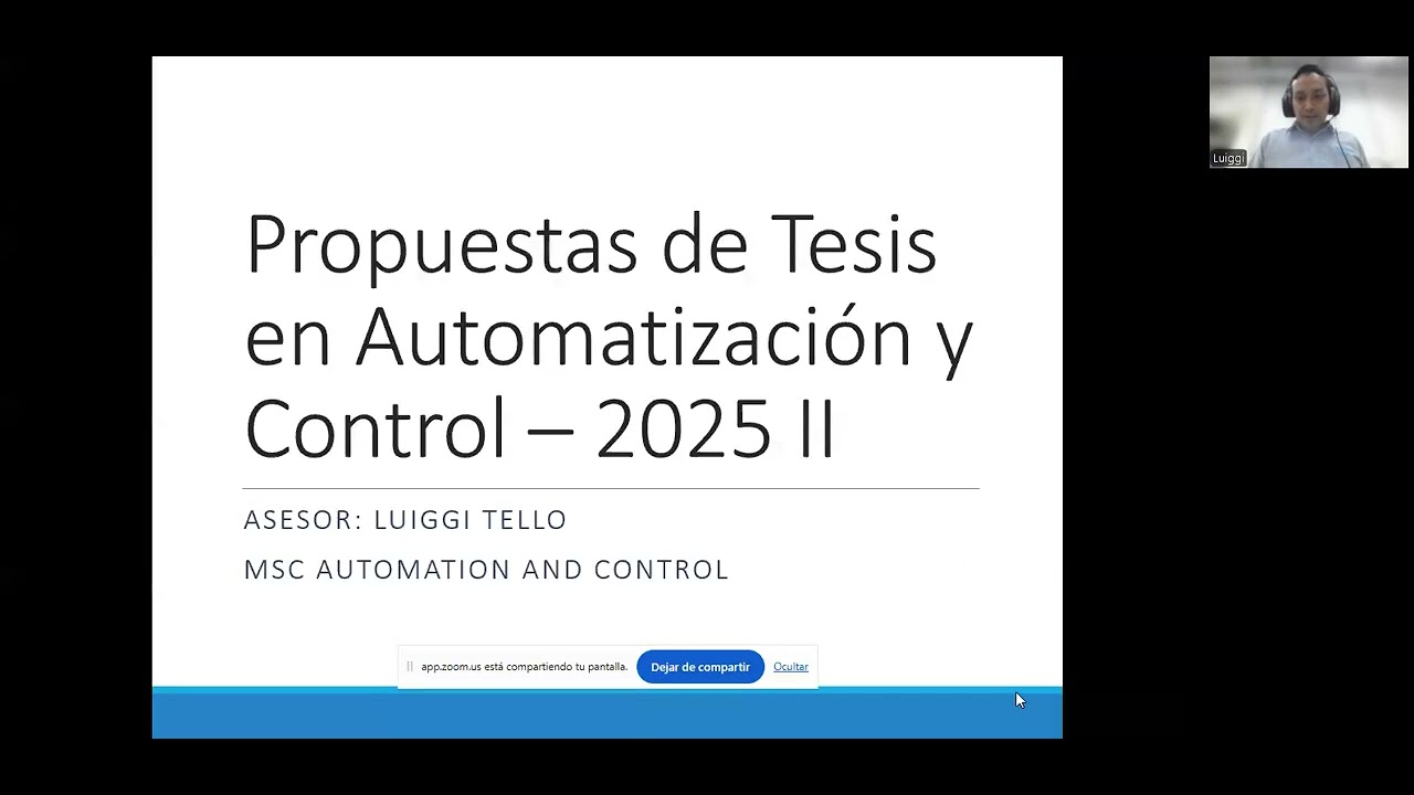 Asesor de Tesis 2026-1 Luiggi Tello