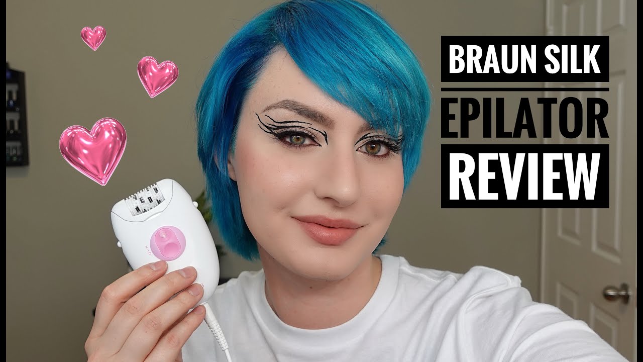 BRAUN SILK 3 EPILATOR REVIEW  |  HAIR REMOVAL | JustEnufEyes
