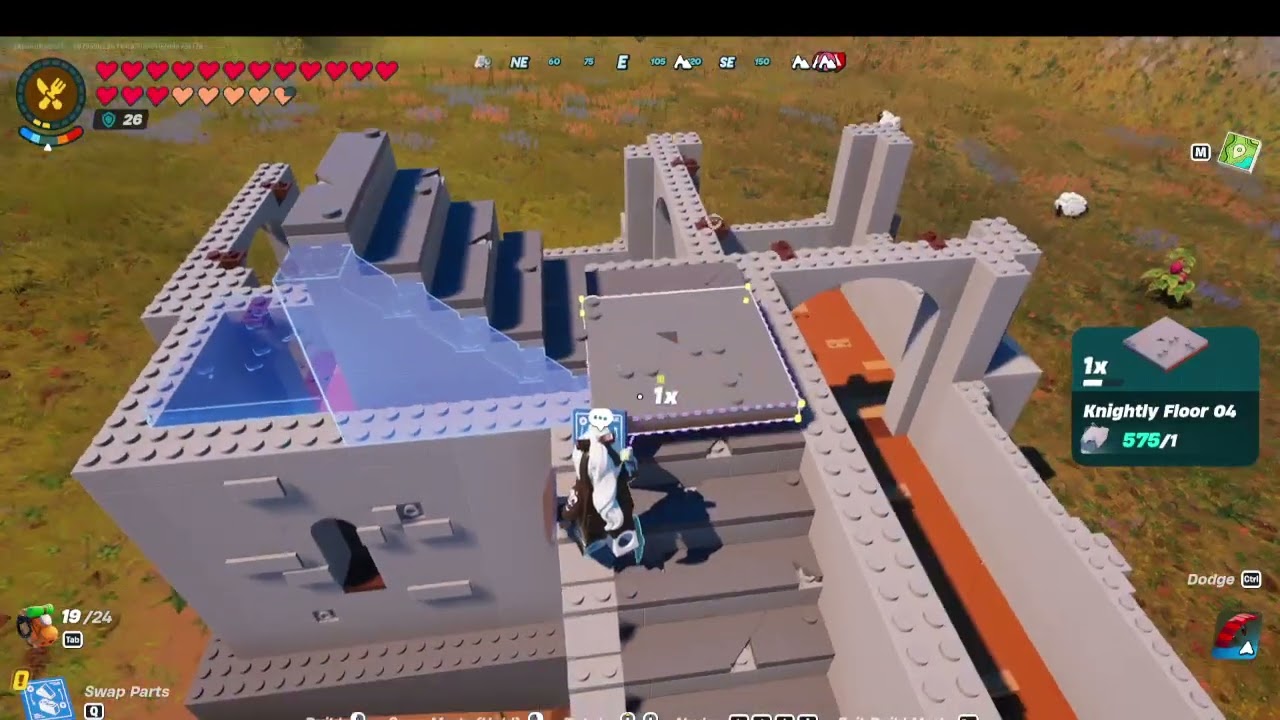 Build a Knightly Tower Stairs