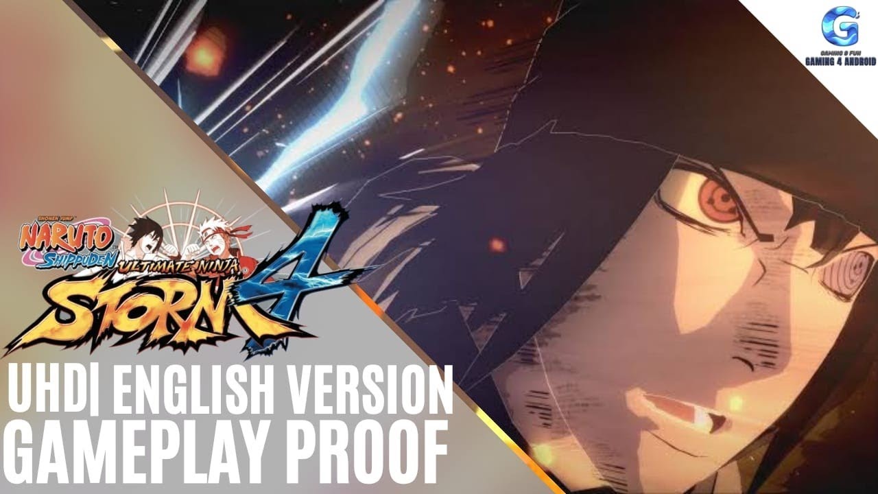 Naruto Shipooden Ultimate Ninja Storm 4 | Gameplay | English Version | Gould Games | Online