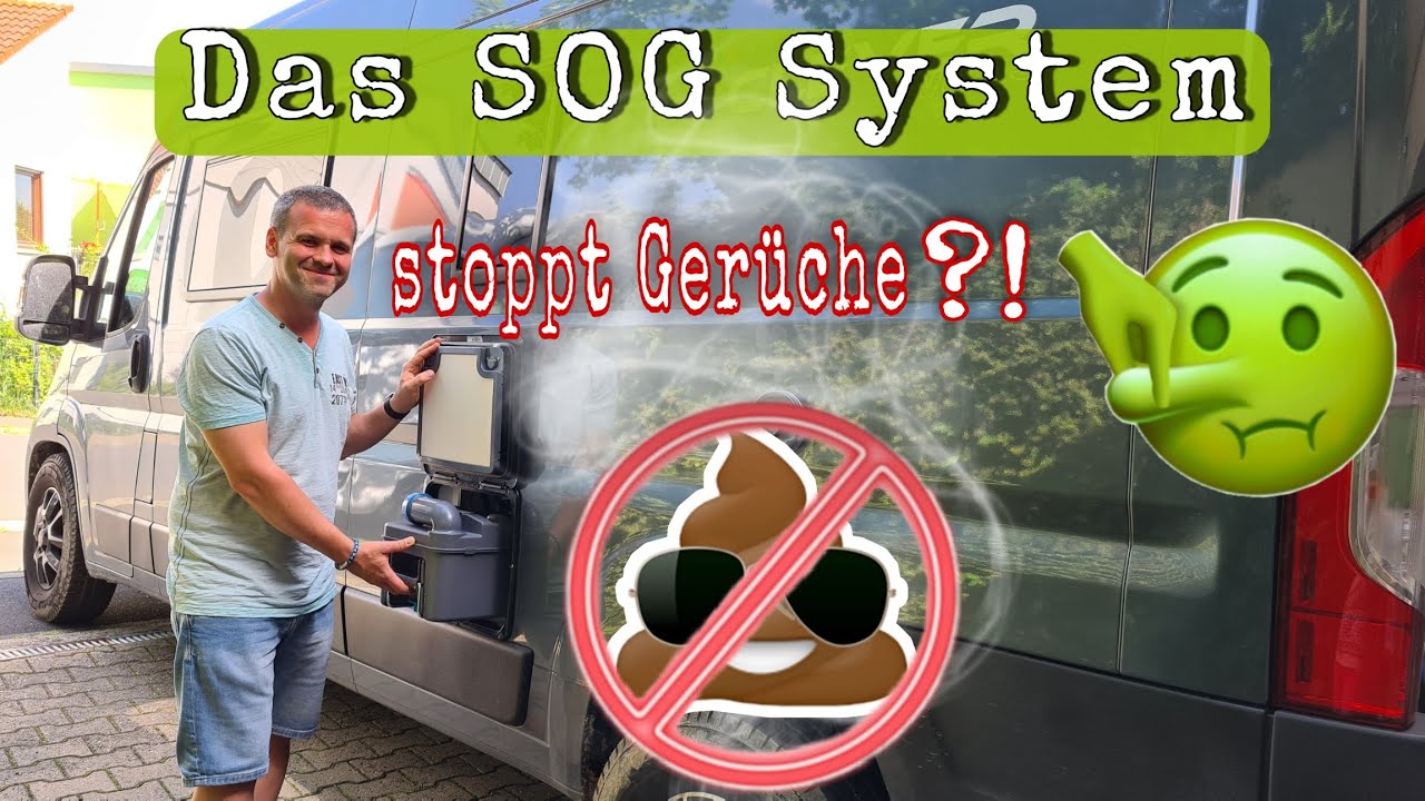SOG-System für WC-Kassette | Einbauanleitung | wirklich keine Gerüche mehr im Kastenwagen Wohnmobil?