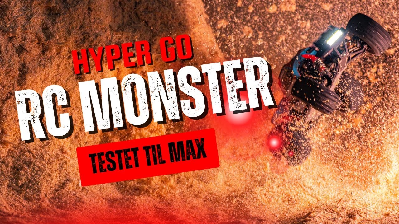 MJX Hyper Go 🚗💨 RC Monster Testet til Max!