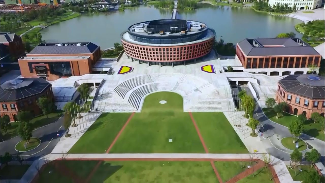 ZJU International Campus Aerial View