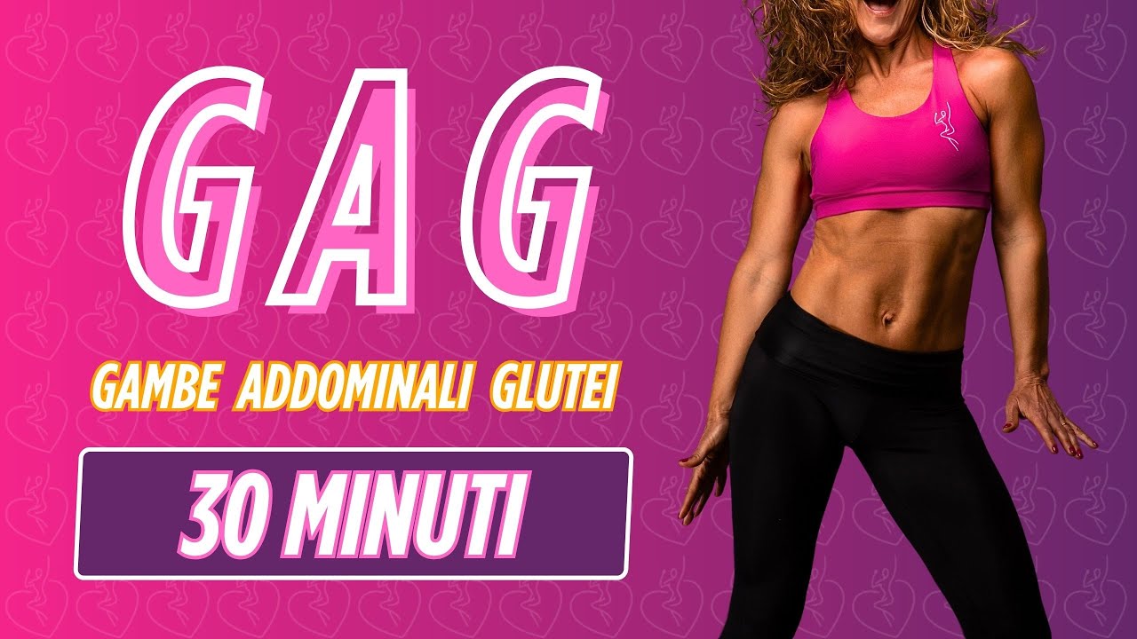 Allenamento a casa donna: pancia piatta e glutei tonici (30 minuti)