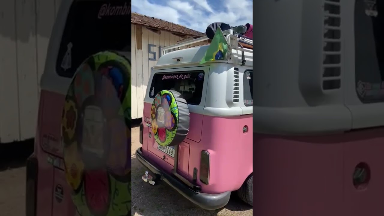 Tour pela Kombi da Gabi! #viral #kombi #kombihome #motorhome #shorts