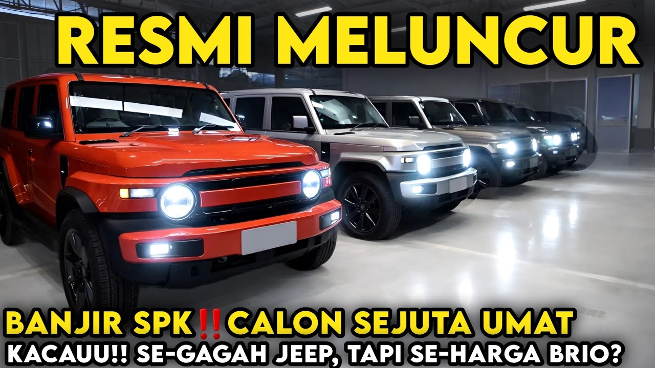RESMI MELUNCUR‼️ MODAL 5 Juta TAPI DAPAT SUV SEGAGAH RUBICON, KOK BISA? | Mobil Baru Murah
