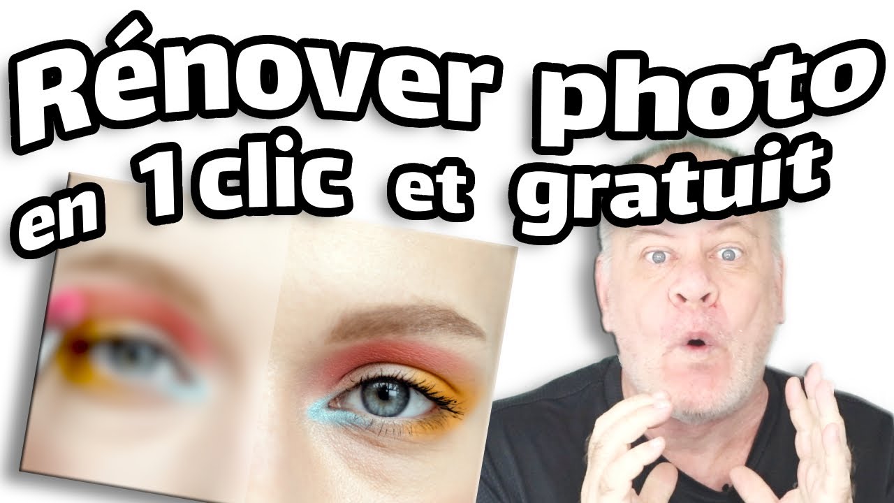 Réparer une photo gratuitement en 1 clic