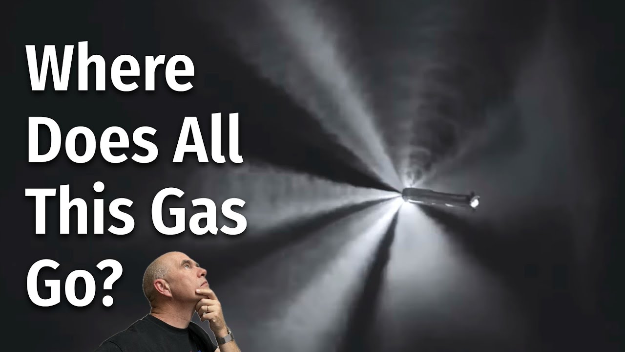 Where Does Rocket Exhaust ACTUALLY Go?
