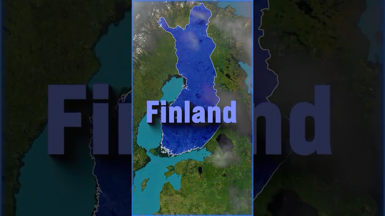 Finland’s Stunning Geography 🇫🇮 | Lakes, Forests, Lapland & Northern Lights