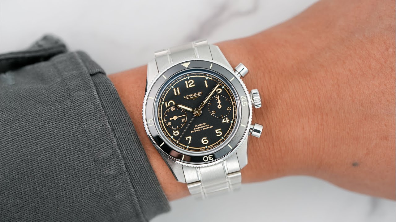 Больше никаких звёзд! НОВЫЙ и улучшенный хронограф Longines Spirit FlyBack 39,5 мм