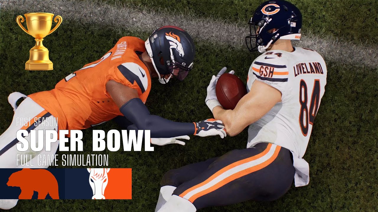 Bears vs. Broncos | 2025 Season Super Bowl | Madden NFL 26 Simulation