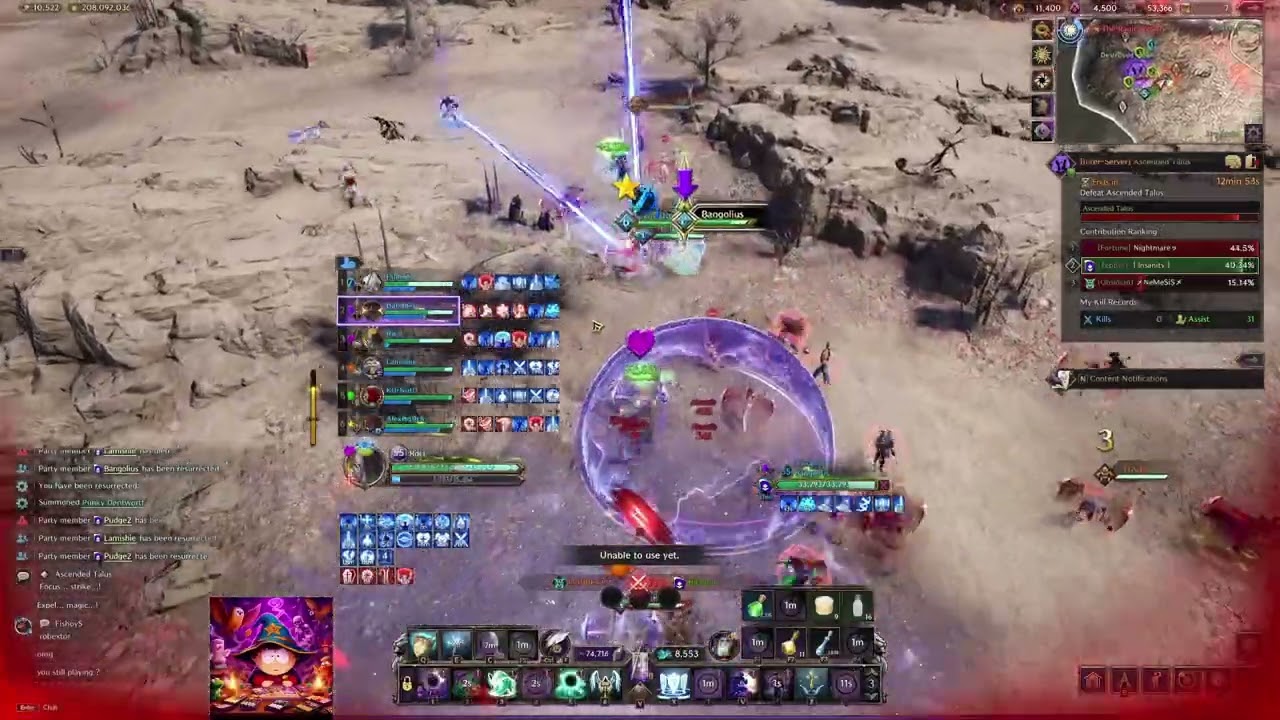 TnL - RDCL Oracle - Talus InterServer - Almost 250 kills for 2 spinners