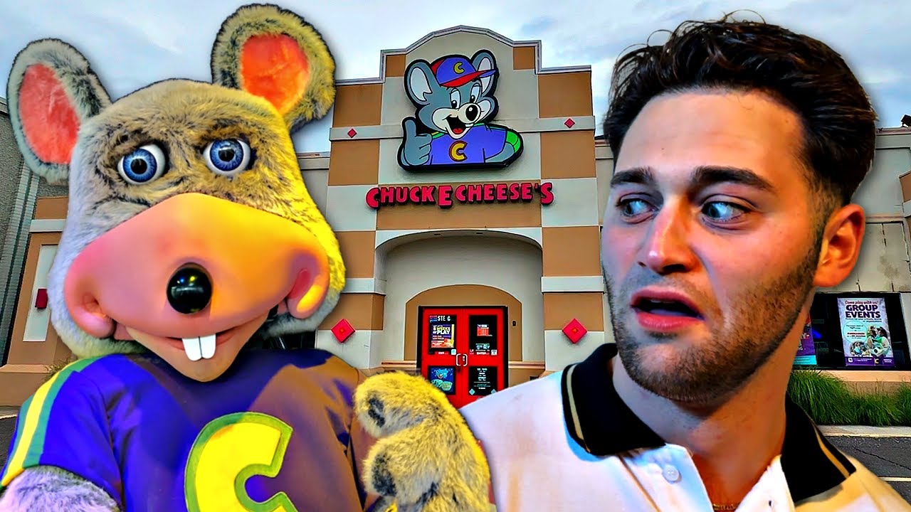 His First Time at Chuck E. Cheese Since Childhood
