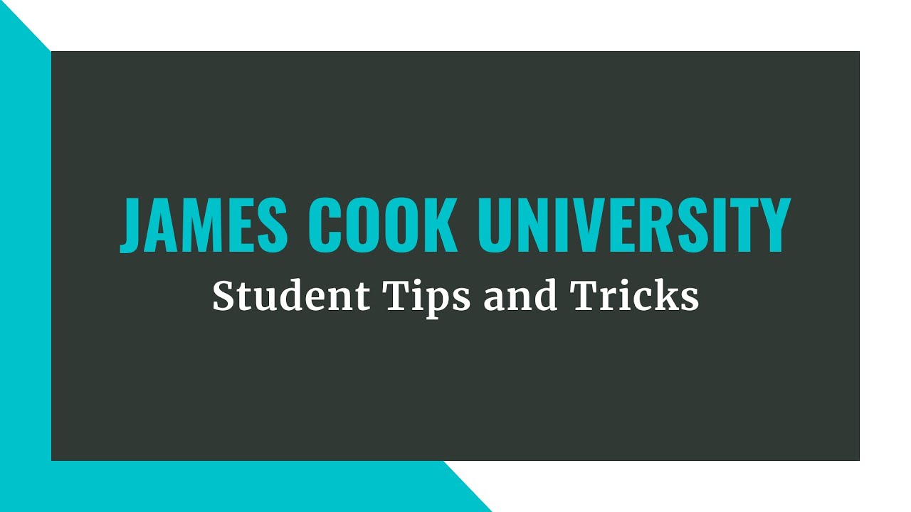 Medicine at James Cook University: Student Tips and Tricks