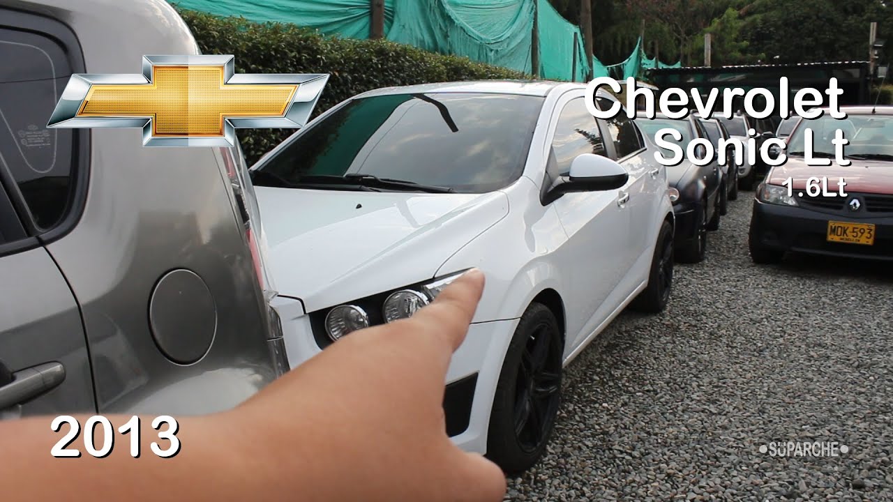 Así es el Chevrolet Sonic Lt 1.6lt 2013 - revisión rápida - review