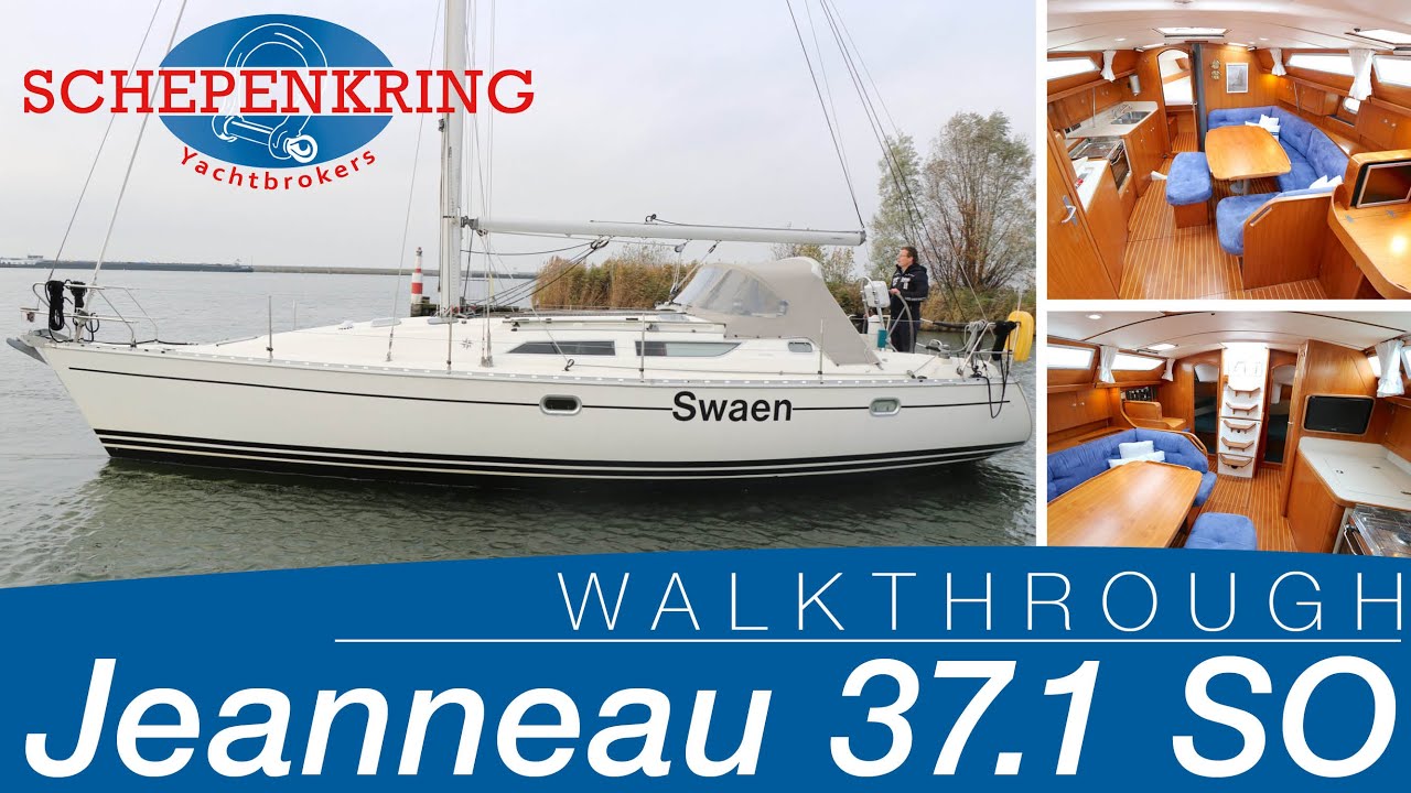 Jeanneau 37.1 Sun Odyssey | Yacht Walkthrough | @ Schepenkring Lelystad