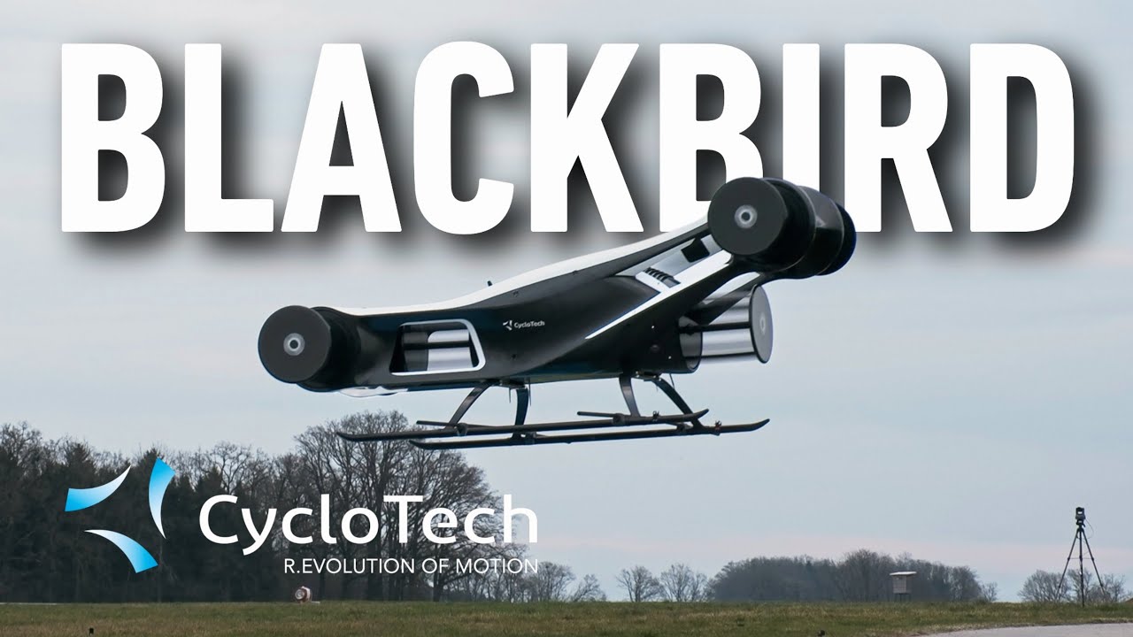 CycloTech&rsquo;s BlackBird Demonstrator Achieves Successful Maiden Flight
