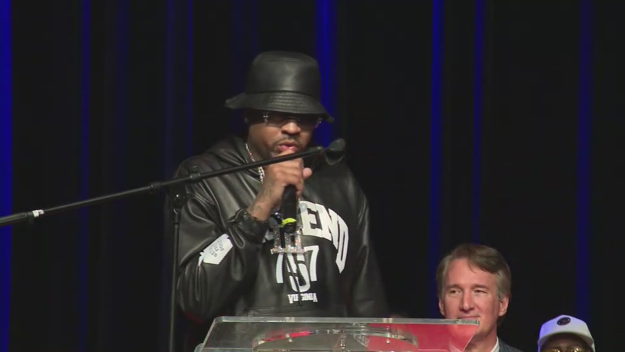Allen Iverson street naming ceremony