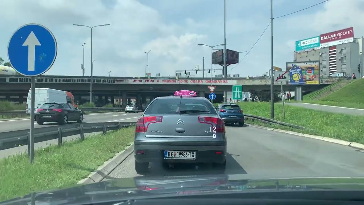 Beograd, vožnja, Južni bulevar - Jurija Gagarina