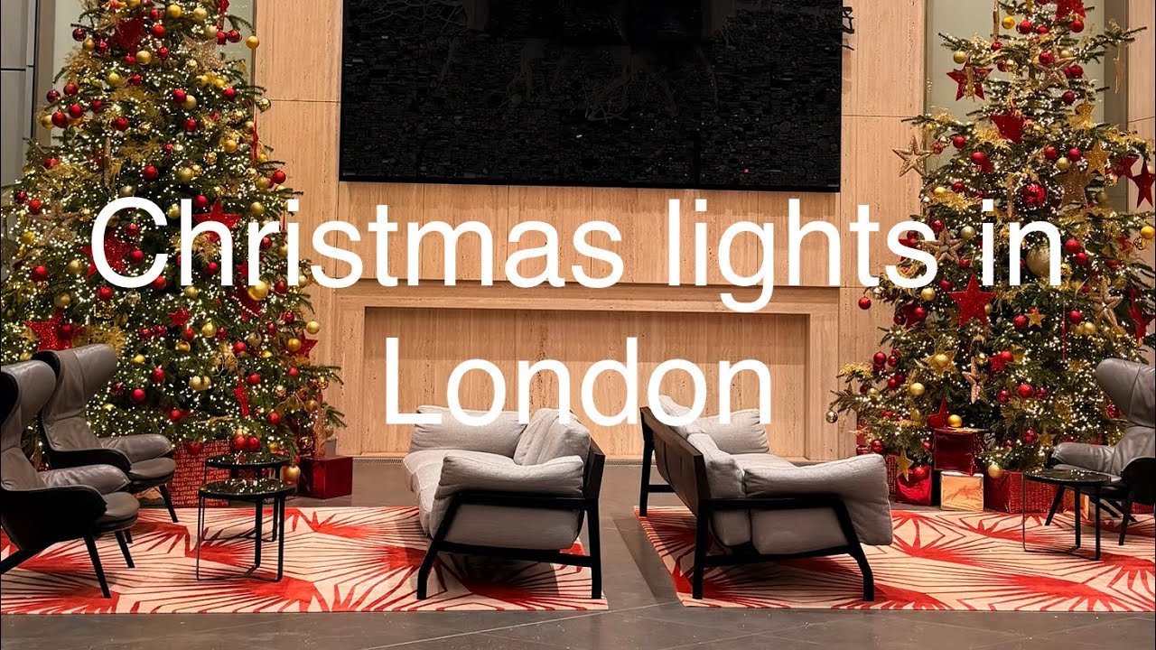 Walking Through a Real Life Movie: Christmas in London