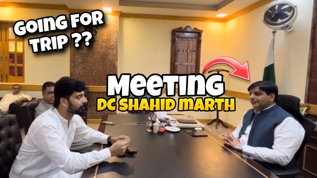 A day with Dc Mandi Bahauddin shahid Marth | Going for trip?? | BIlal Marth |