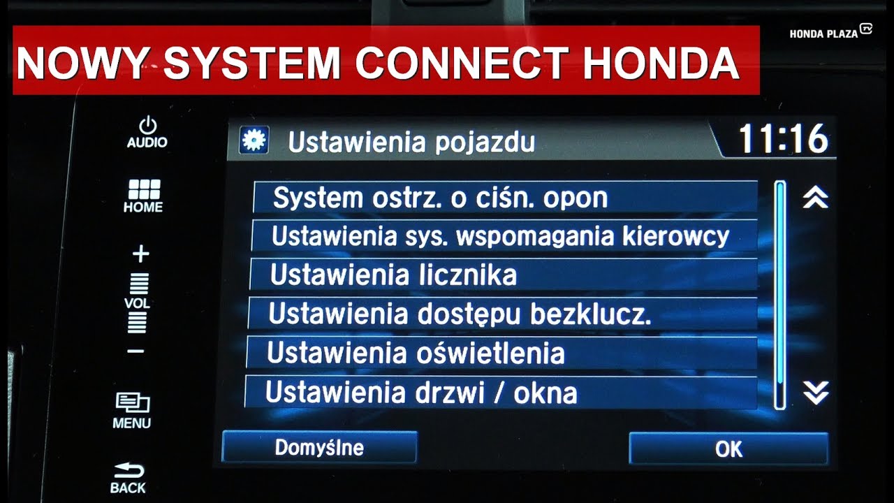 Honda Plaza TV- #45 Nowy system Connect w Hondzie Civic 2017