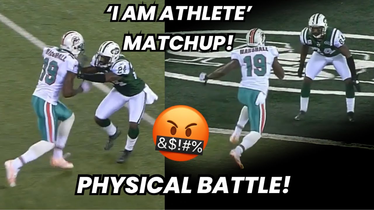Brandon Marshall vs Darrelle Revis | I AM ATHLETE | WR vs CB (2011)