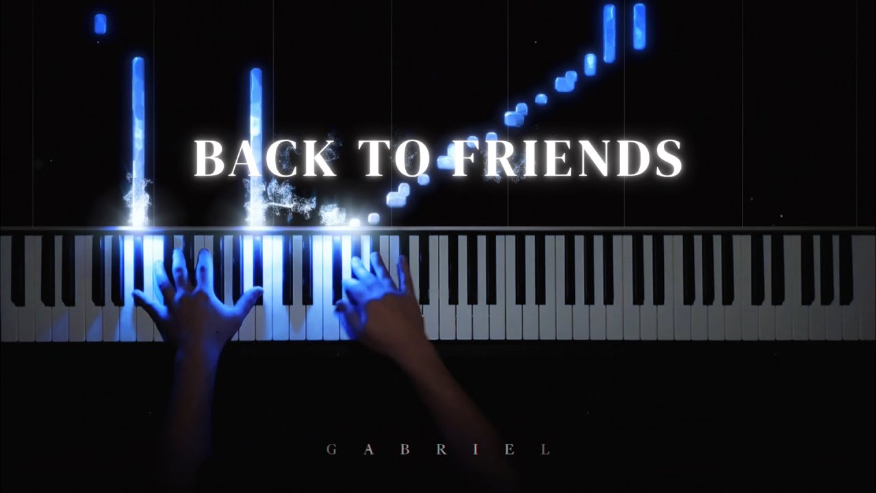 sombr - back to friends (Piano Cover)