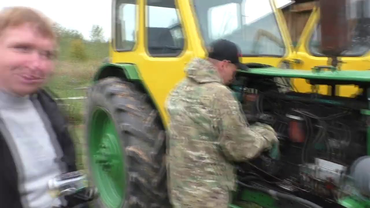 ВЫЗЫВАЕМ НА ПОМОЩЬ ТРАКТОР