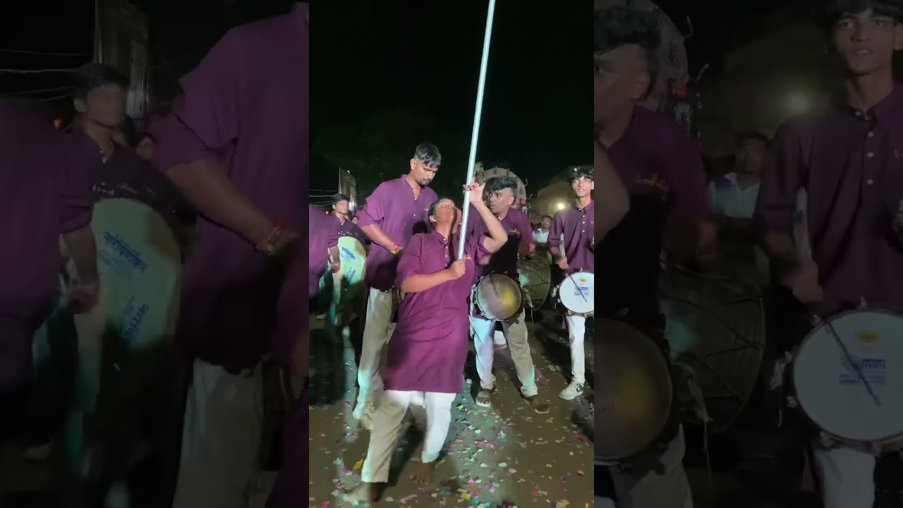 Aamhi Kandivalikar Dhol tasha pathak 🥁 #dhwaj #dhwajdhari #dhwajotsav #dholtasha #dholtashapathak
