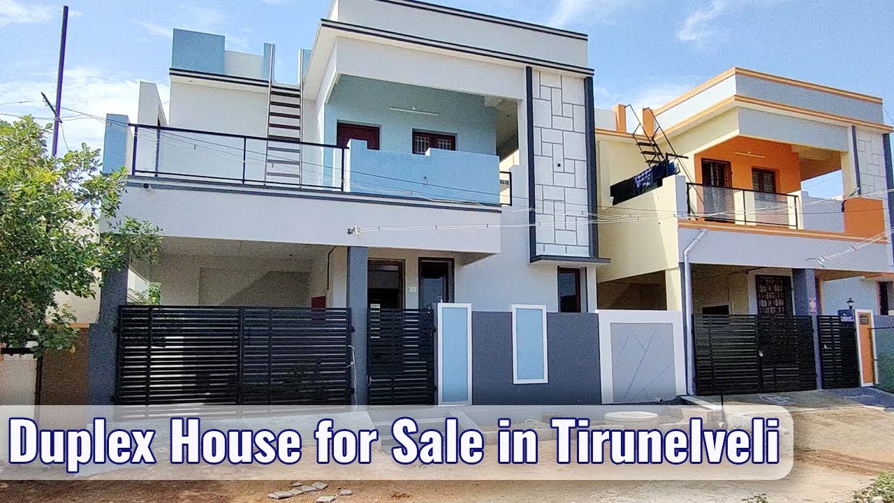 Duplex Newly constructed House for Sale in Tirunelveli  North Facing House N - 406