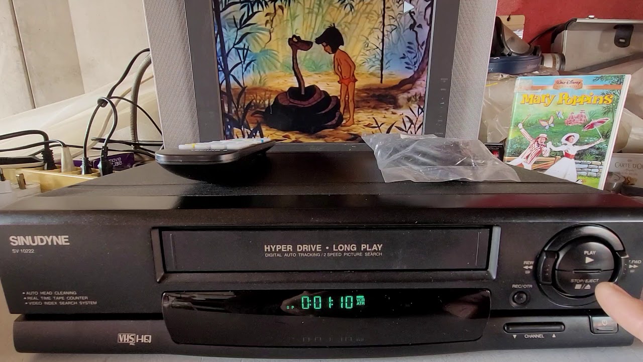 VIDEOREGISTRATORE VHS SINUDYNE SV10222