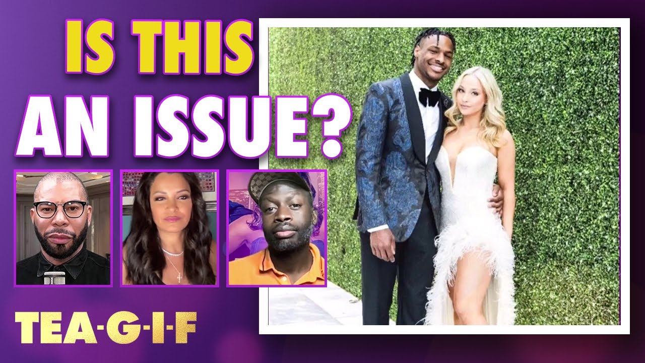 LeBron James' Son Faces Hate For Bringing a White Girl to His Prom | Tea-G-I-F