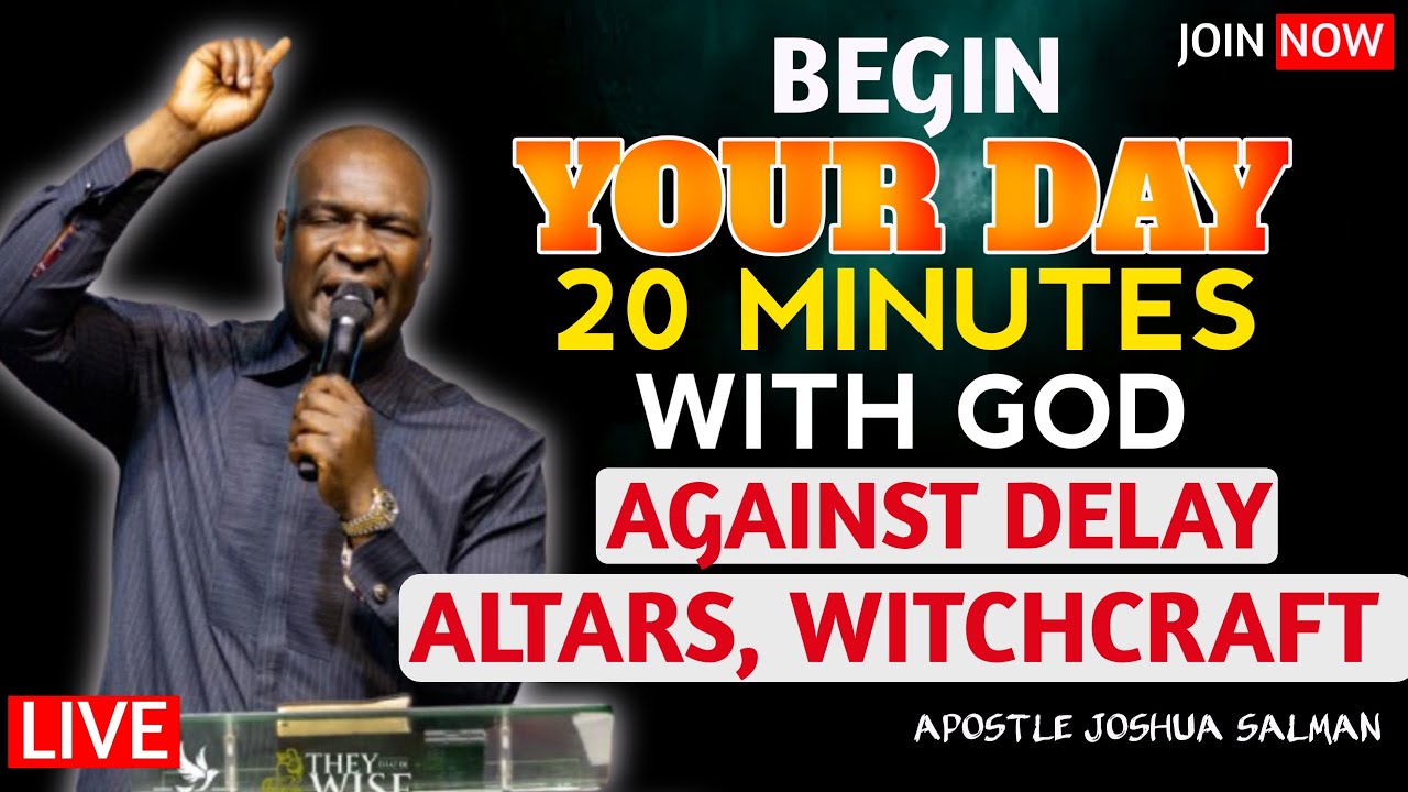 Midnight Warfare Prayer for Breakthrough – Destroy Altars, Delay & Witchcraft  Apostle Joshua Selman