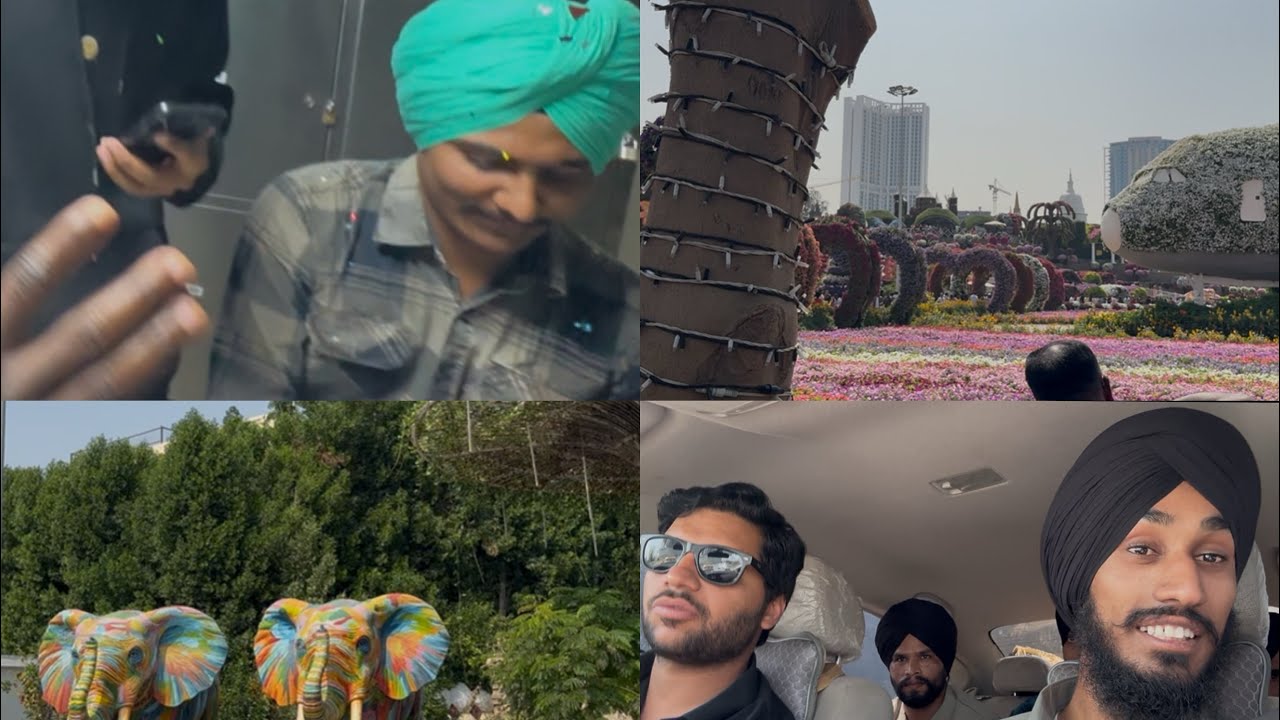 Sade ek yaar da mnaya birthday 🎂nale gye miracle garden full mahool bnaya yaara ne. 😅❤️
