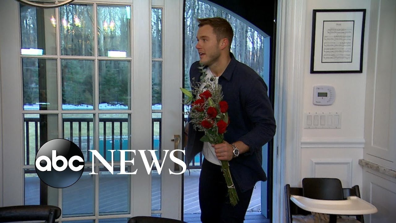 Colton Underwood surprises fans at a 'Bachelor' viewing party l GMA