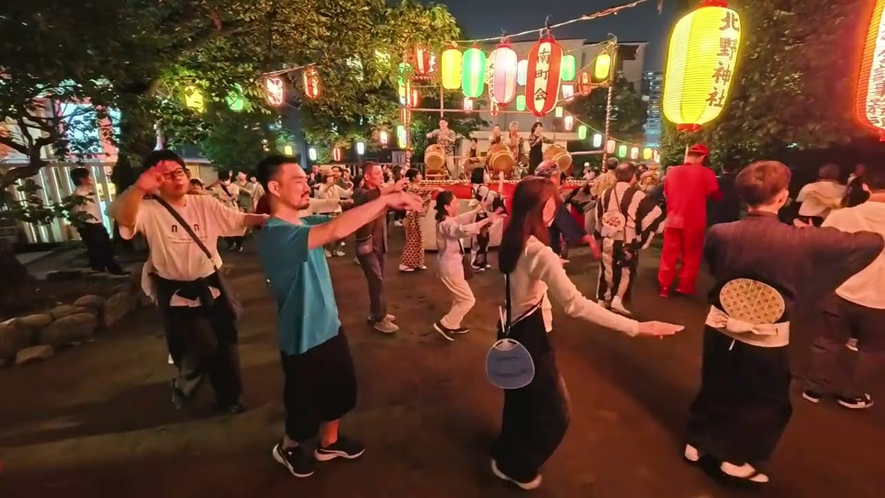 「大東京音頭」　2025年蒲田北野神社民謡輪踊り（盆踊り）20　東京都大田区