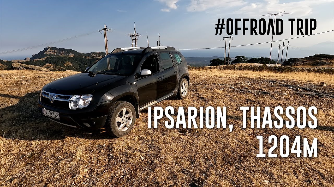 Aventura #offroad pe varful Ipsarion, Thasos. Cum e drumul ?