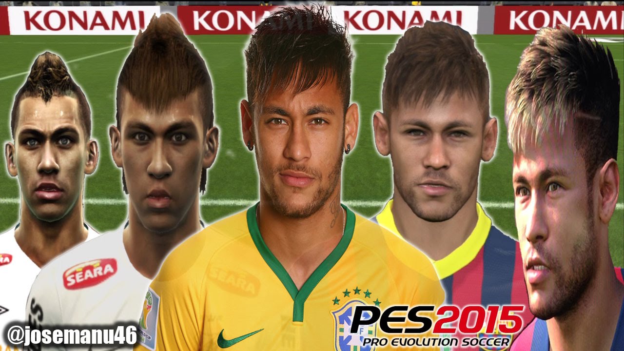 NEYMAR from PES 2011 to PES 2015 (Demo Version)