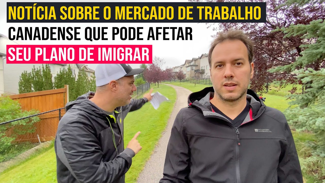 Tem MUITO EMPREGO aqui em Calgary (CANADÁ)