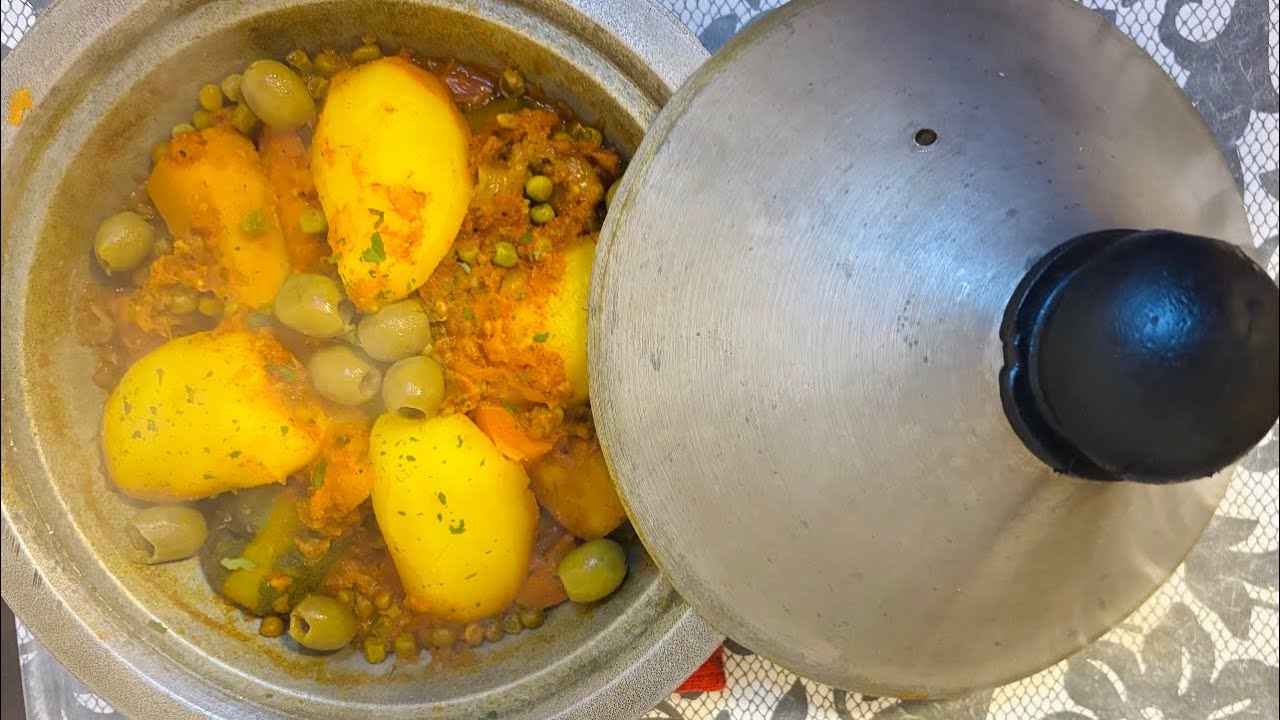 Tajine Végétarien Facile et Délicieux | Recette Marocaine aux Légumes