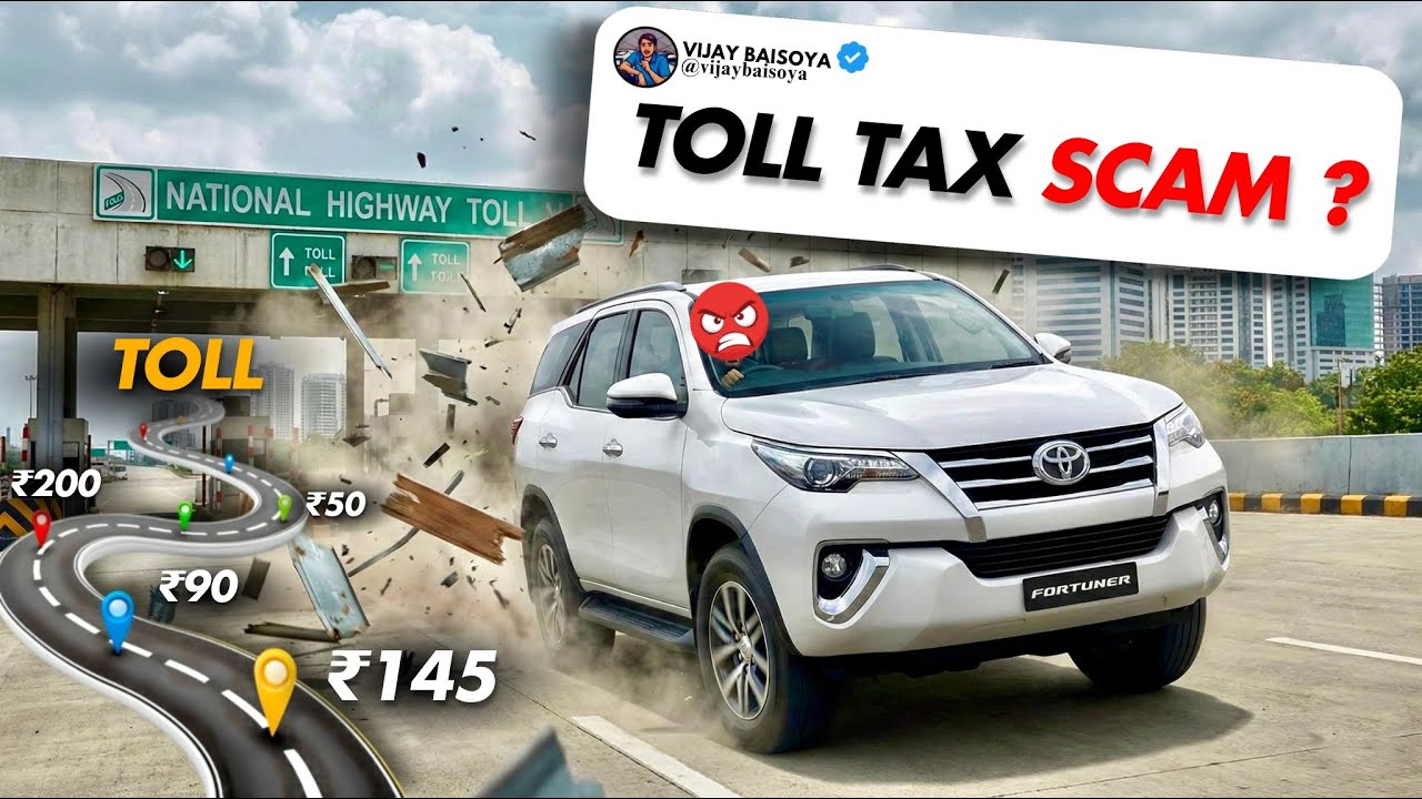 Toll tax Scam or Legal? Road Tax vs Toll Tax: The Truth Every Car Owner Must Know!