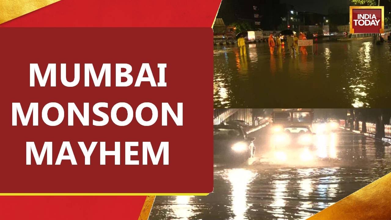 Mumbai Rains: Waterlogging Reported As Heavy Rain Lashes Parts Of City; Orange Alert Issued