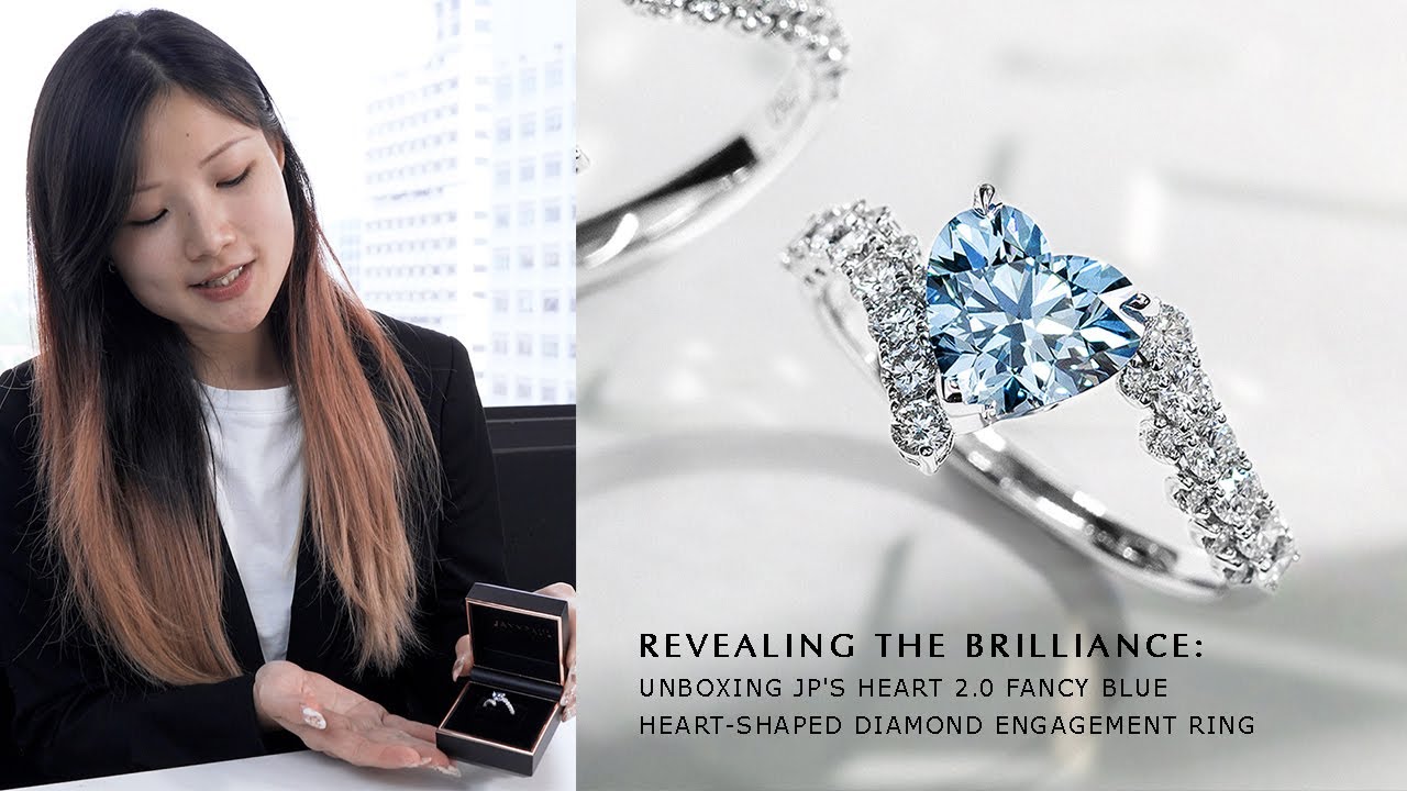 Revealing the Brilliance  - Unboxing JP's Heart 2.0 Fancy Blue Diamond Ring