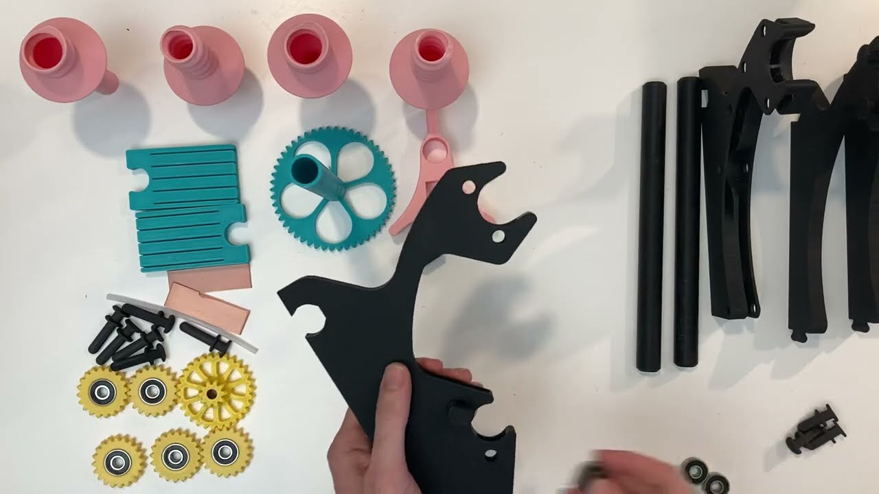 Assembly guide for Pastamatic filament winder