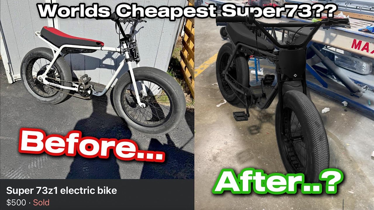 Lowballing the worlds CHEAPEST WORKING SUPER73 and then modifying it... was it worth it? ($400)